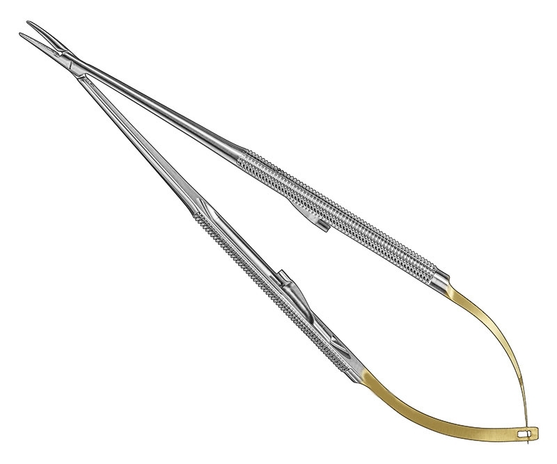 Barraquer  micro needle holder
