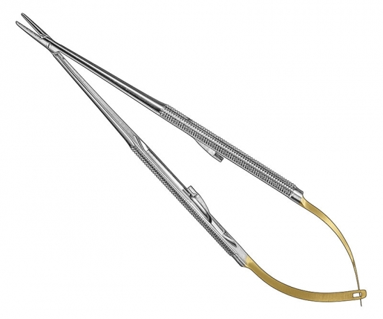 Barraquer micro needle holder