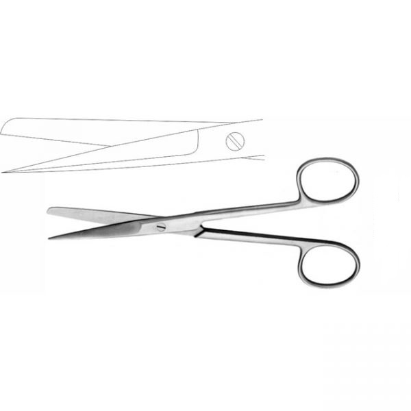Deaver operating scissor