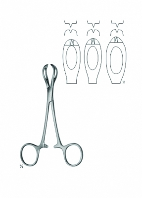 Lane Towel Clamp Organ and Tissue Grasping Forceps