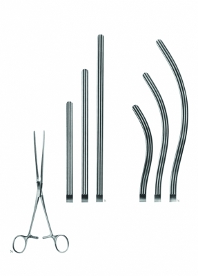 Kocher atraumatic intestinal- and stomach clamp forceps