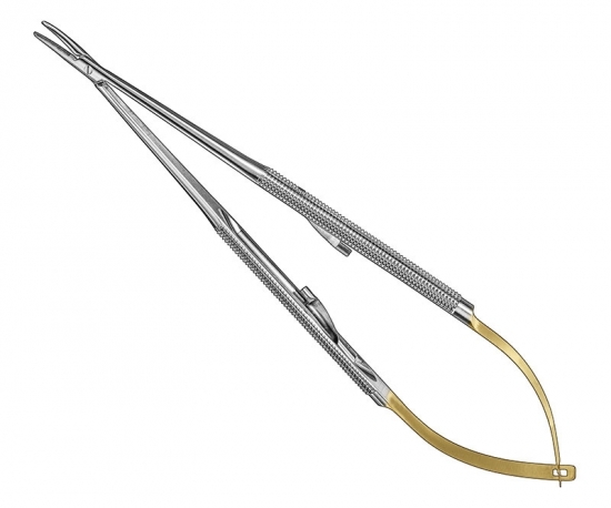 Barraquer micro needle holder