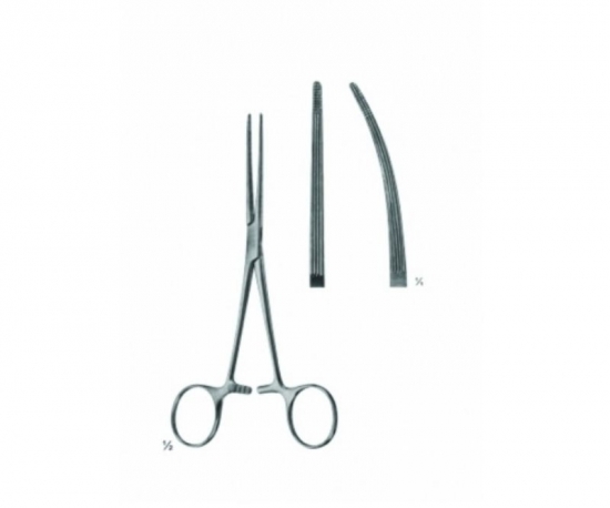 Bainbridge Haemostatic Forcep Curved