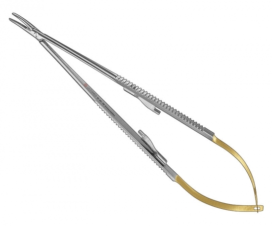 Castroviejo needle holder