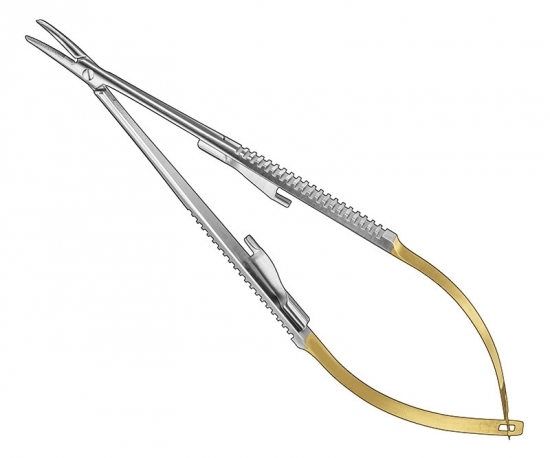 Castroviejo needle holder